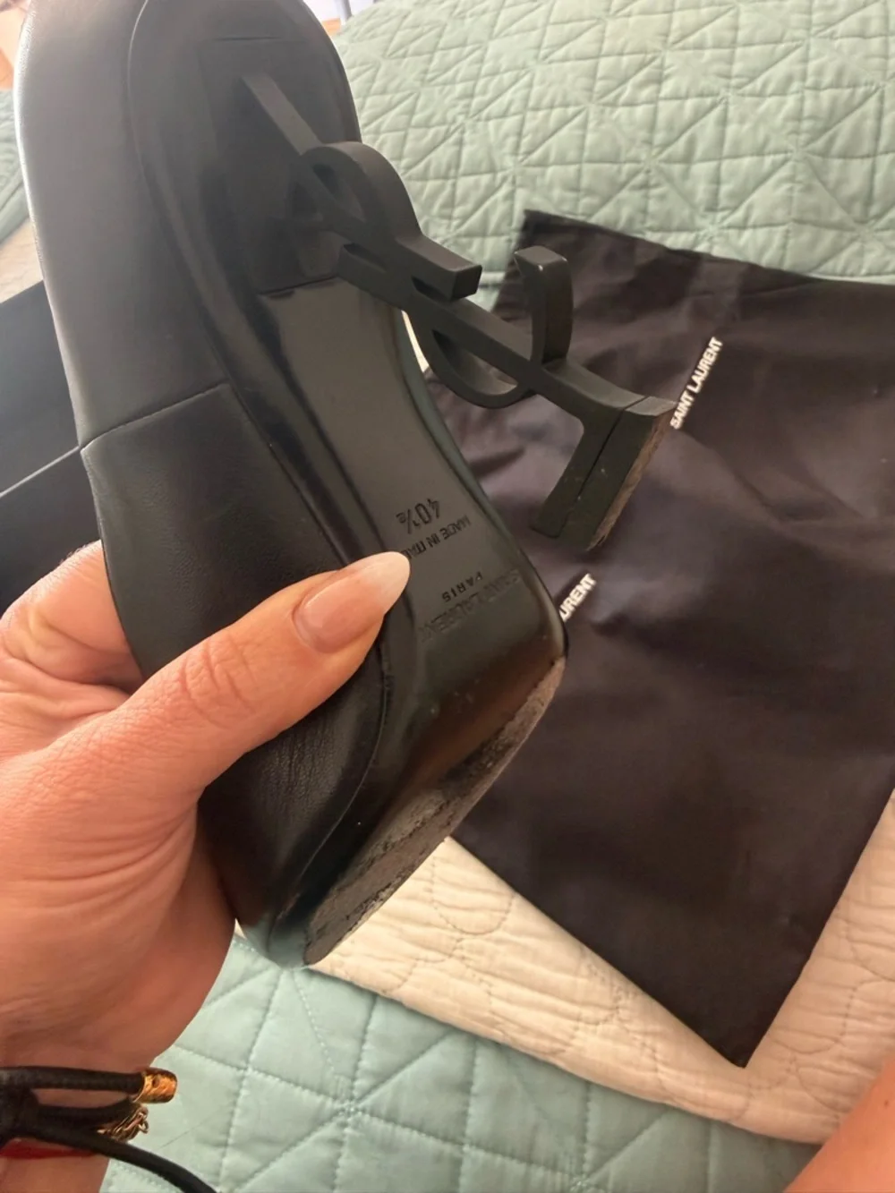 Saint Laurent Opyum 110 YSL heels size 40+ like us9 - Picture 2 of 13